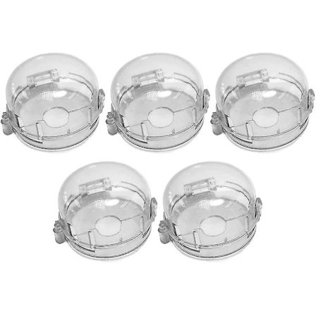 Klar Kogeplade Knaphætter Sikkerhedsdæksler Køkken Kogeplade Gas Knaphætter Nem At Installere Småbørn