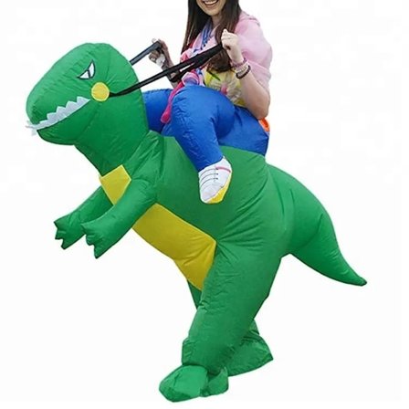 Oppustelig Enhjørning/Haj/Sumo/Hest/Klovn Håndstand Kostume Til Halloween Fest For Voksne/Børn Velegnet Til 120 - 140cm Højde