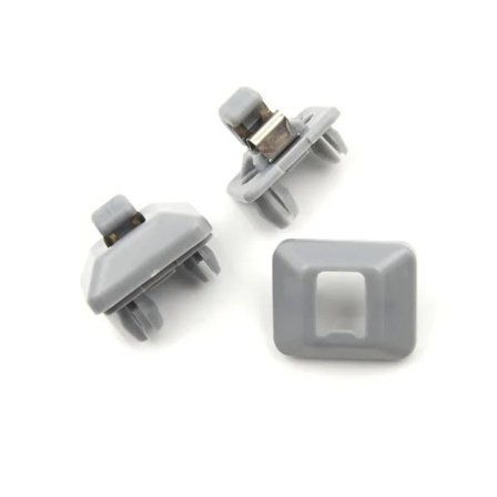 10 stk. Grå Indvendige Solskærm Klips Holder Krog Til Audi A3 A4L