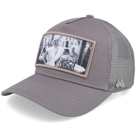 Maggiore - Grå trucker Caps - Unlimited Kelly Grey A-Frame Trucker @ Hatstore