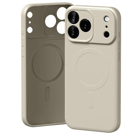 Mercury Mobilskal till iPhone 17 Pro Max MagSafe Semi-Silicone - Stone