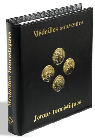 Leuchtturm "Münzalbum OPTIMA im Classic Design"Médailles Souvenirs" inkl. 5 OPTIMA-Mün"