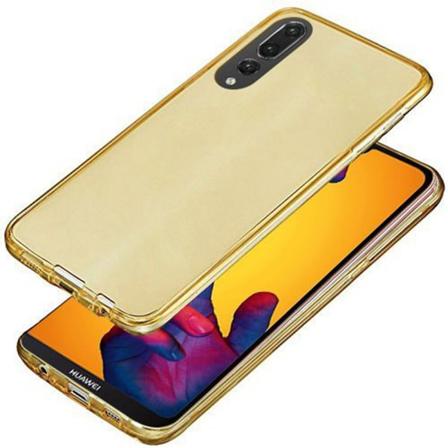 Elegant Dubbelsidigt Silikonskal - Huawei P20 Pro Guld