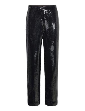 Agneta Trousers 14904 Bottoms Trousers Wide Leg Black Samsøe Samsøe