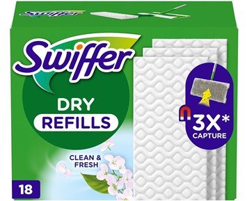 Dry Refillers 18 pcs - Swiffer torra refilldukar med doft, 18 st
