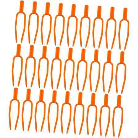 150 stk. plastik plantefikseringsclips Jordbær- og melonranker Haveredskab og praktisk