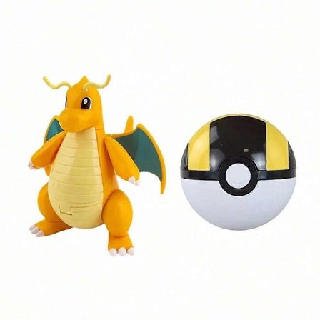 18 stiler original Pokemon Elf Ball Leker Pocket Monsters Figurer Modell Pikachu Gengar Elf Ball Dragonite Snorlax Lapras Barneleker