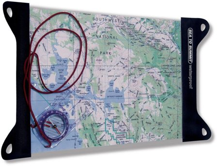 Sea to Summit Map Case TPU Waterproof Large 33x43 cm - Kartor