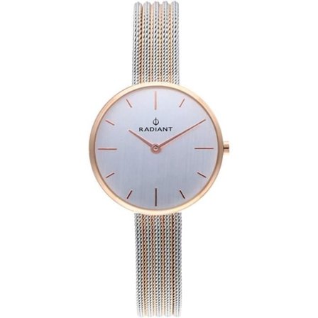 Celine Radiant analogt kvartsur til kvinder med armbånd i rustfrit stål