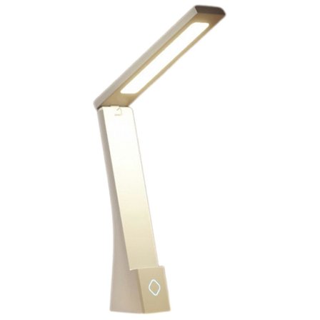 Trådløs leselampe for skrivebord, plassbesparende sammenleggbar bærbar nattbordslampe for lesing ved sengen 25-26[D]