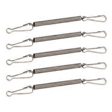 5 stk. Kaninbur Flasker Fjederclips Vandflasker Beslag Udskiftningsfjeder til Små Kæledyrsbure