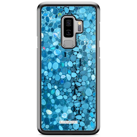 Bjornberry Skal Samsung Galaxy S9 Plus - Stained Glass Blå