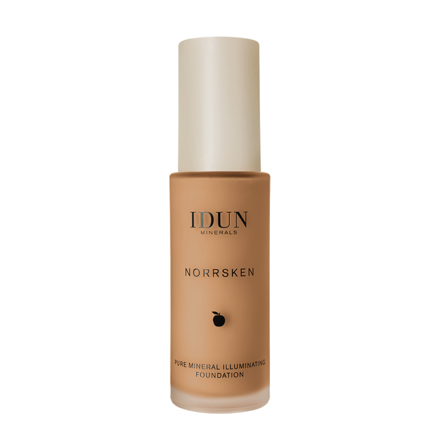 IDUN Minerals Norrsken Pure Mineral Illuminating Foundation, Embla, Medium/mørk, 30 ml
