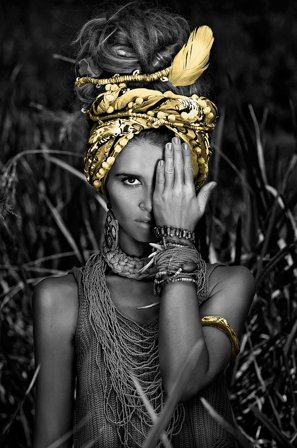 Malerifabrikken - Juliste In the bush gold - Musta - Julisteet - - Homeroom