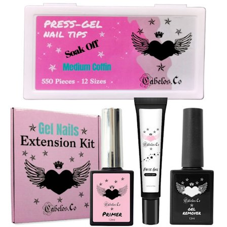 Press-on Gelenaglar Tippar Kit