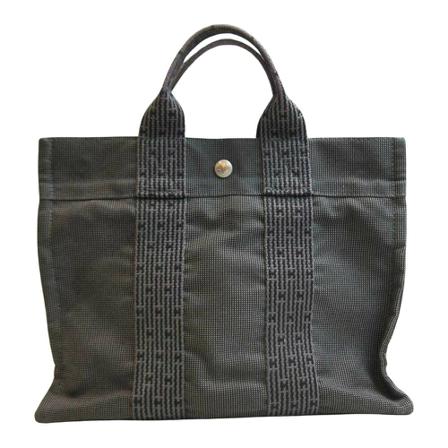 Hermès Vintage, Tote Bags Grijs, Dames, Maat:ONE Size