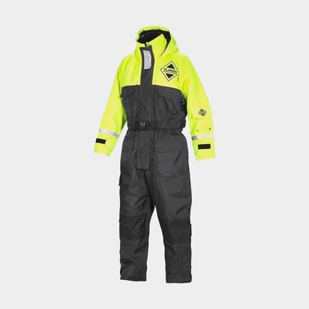 Flydedragt Fladen Fishing 845 50N, sort/gul, XX-Small (40 - 60 kg)