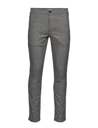 Slhslim-Storm Flex Smart Pants W Casual Bukser Grå Selected Homme