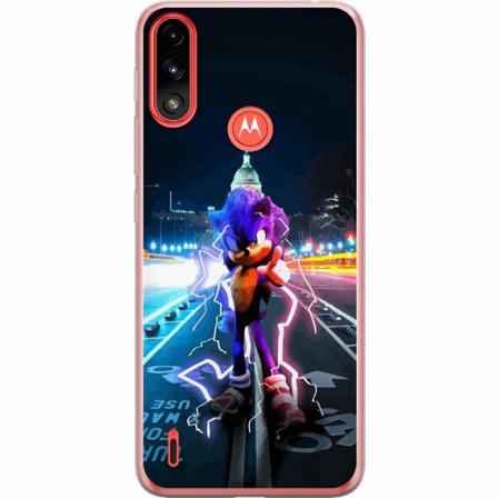 Motorola Moto E7 Power Mjukt Skal - Sonic The Hedgehog
