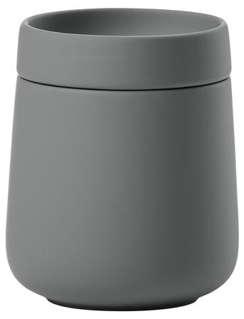 Krukke Med Låg Nova Home Decoration Bathroom Interior Toothbrush Holder Grey Z Denmark