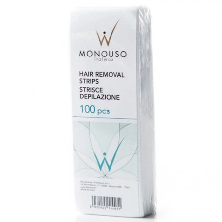 100st Depilation strips för vaxning - Monouso - Italwax