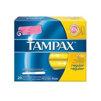 Tampax Blue Box Regular 20 Assorbenti Interni Flussi da Leggeri a