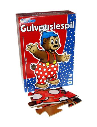 Gulv Puslespil - Rasmus Klump Toys Puzzles And Games Puzzles Classic Puzzles Multi/mønstret Rasmus Klump