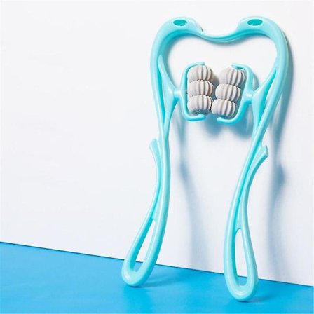 Neckbud Massage Roller Rollneck Nackmassager, Håndholdt Nackrulle Massager, Slap Af I Nakken, Dybvævsmassage Rulle For Nakkesmerter-FA-