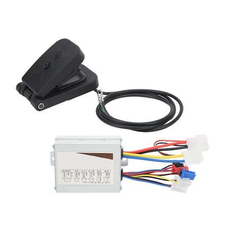 24V 500W Borstlös Hastighetsregulator Gasreglage Kit Elcykel Scooter