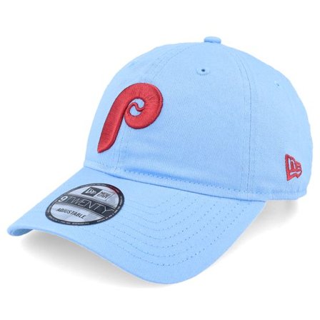 New Era - MLB Blå unconstructed Keps - Philadelphia Phillies MLB Sky Dad Cap @ Hatstore