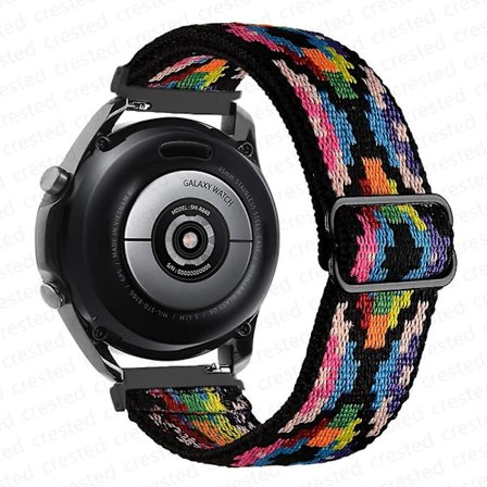 20 mm 22 mm band för Samsung Galaxy Watch 4/classic/3/5/ pro/active 2 Gear S3 Elastisk nylon Huawei Watch Gt 2 2e 3 Pro Strap
