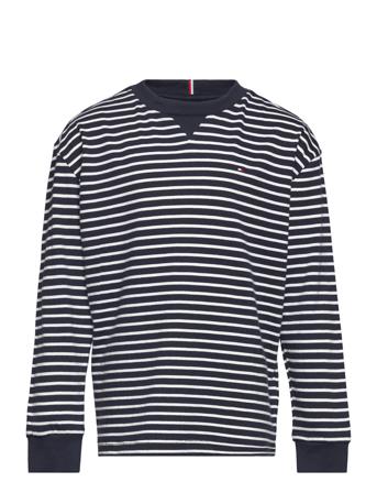 Essential Stripes Tee L/S T-shirts Long-sleeved T-shirts Multi/mønstret Tommy Hilfiger*Betinget Tilbud
