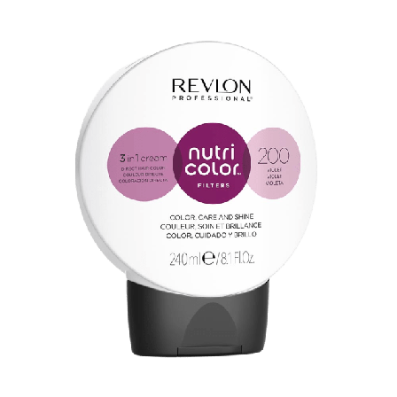 Revlon Professional Nutri Color Fillers 200 Violet Hårfärg Unisex 240 ML
