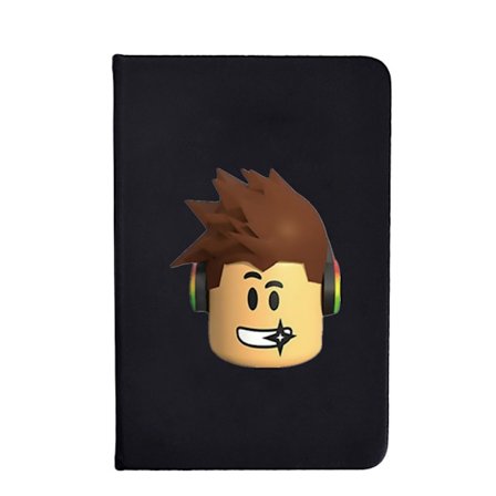 2-pack ROBLOX Svart Anteckningsbok Student Enkel Mode Alfabet Bok Journal Handbok Kontor Anteckningsblock-1