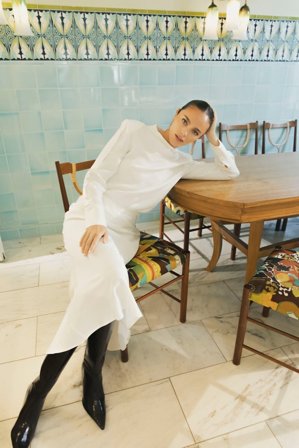 CAMILLA PIHL - Hyro Skirt - Cream Size38