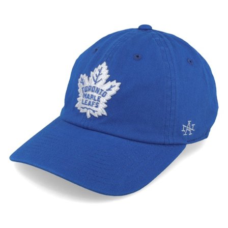 American Needle - NHL Blauw unconstructed Cap - Toronto Maple Leafs Blue Line Royal Dad Cap @ Hatstore