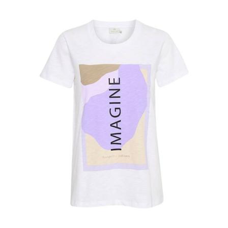 Kaffe T-Shirt Hvid, Dame T-shirts