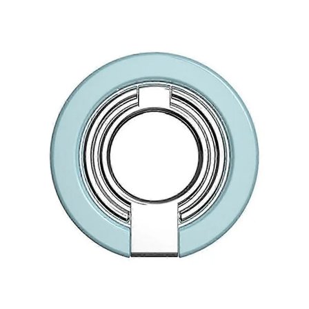 {PL}Magnetisk Mobilholder 180° Rotasjon Ultratynn Metallgrep for Forbedret Enhåndsbetjening Blå