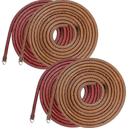 Symaskine Remme 4 stk Holdbare Drivremme i Koskind Læder Til Vintage Pedal Symaskine 5mm 1,83 Meter