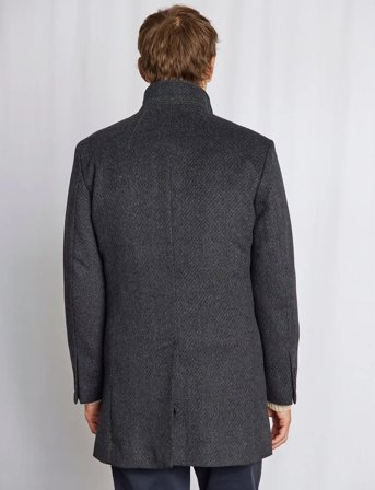 Bruun & Stengade Bs Ontario Slim Fit Coat - Grey - XL