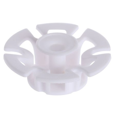 4stk Pluggholder Ledningsholder HVIT