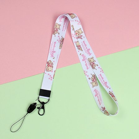 Heat Transfer Lanyard Cartoon Halterneck Rope
