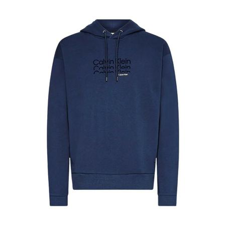 Calvin Klein, Hoodie Blauw, Heren, Maat:M