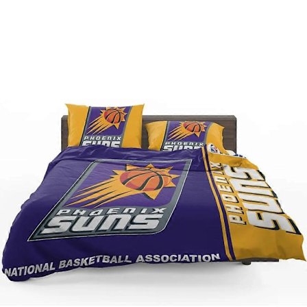 v4066 Sengetøy Phoenix Suns NBA Basketball Dynetrekksett Sengetøy Sengesett IU4066