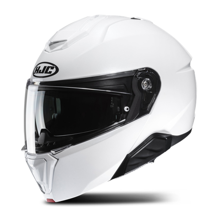 Avattava Kypärä HJC i91 Helmiäinen valkoinen XL