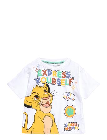 Short-Sleeved T-Shirt Sets Sets With Short-sleeved T-shirt Hvit Løvernes Konge*Betinget Tilbud