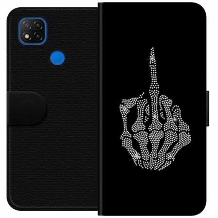 Xiaomi Redmi 9c Plånboksfodral Fuck You Bling