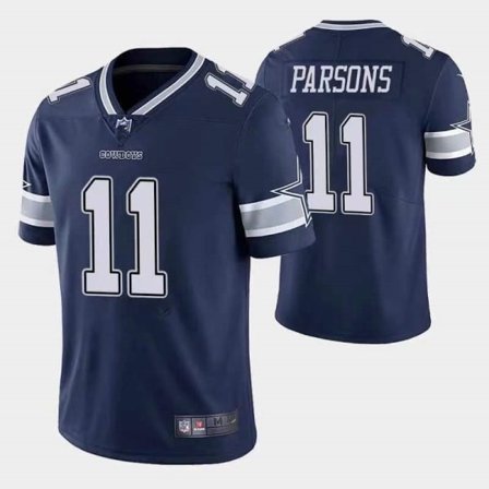 Micah Parsons Navy Dallas Cowboys Uudelleenjulkaistu Jersey Lila - L