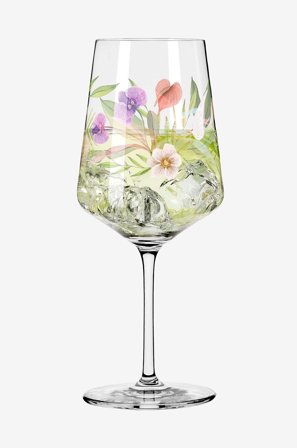 Ritzenhoff - Sommertau Vinglas No:18 - Flerfarvet - Vinglas - Fra Homeroom