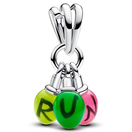 Stranger Things -hohtava riipus, hopeoitu. 4